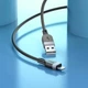Кабель Hoco Lightning Energy silicone charging data cable X109 |3m, 2.4A| - зображення 4