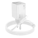 Адаптер мережевий Hoco Elogiado dual-port charger N42 (Type-C to Lightning Set) |2Type-C, 45W/3A, PD/QC| Колір White - зображення 4