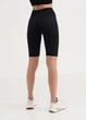 Велосипедки женские бесшовные в рубчик с пуш-ап TRACKS RIB SHAPE 18869 L-XL черные - изображение 3