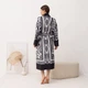 Кімоно жіноче з плюшевого велюру Kimono Noire 18132 XL - зображення 4