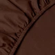Набор простыней на резинке Cosas COCOA BEIGE ранфорс 180x 200x20 2 шт (4822052405642) - изображение 7