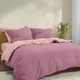 Двуспальная постель с простыней на резинке LILAC ROSE - изображение 2
