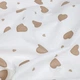Набір простирадл на резинці Cosas Ранфорс HONEY HEARTS 60x120x12 см 2 шт (4822052398821) - зображення 11