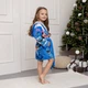 Халат детский из плюшевого велюра Stitch 18157 146-152 см - изображение 3
