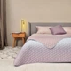 Покрывало на кровать Silhouette 240x260 IDEIA двухстороннее прочная стежка ткани антиаллергенное волокно - изображение 1