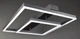 Люстра світлодіодна стельова LED світильник для квартири на стелю лед 28005 Чорний 12х50х50 см. - зображення 1