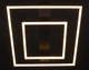 Люстра світлодіодна стельова LED світильник для квартири на стелю лед 28005 Чорний 12х50х50 см. - зображення 9