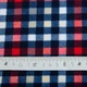 Ткань трикотаж Вермонт, 145 см клетка мелкая красно синяя - изображение 5