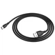 Кабель Hoco Type-C Ultimate silicone charging data cable X61 |1m, 3A| black - изображение 1