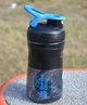 Шейкер спортивний (пляшка) BlenderBottle SportMixer Flip 20oz/590ml Black/Cyan - изображение 5