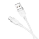 Кабель Hoco Type-C Energy silicone charging data cable X109 |1m, 3A| black - зображення 9