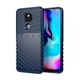 Чохол Lenuo Thunder для Motorola Moto G9 Play Navy Blue - зображення 1