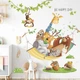 Виниловые наклейки Be Happy day для стены детской комнаты для мальчиков и девочек 2 холста по 30х90 см (JDT-0848884) - изображение 2