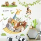 Виниловые наклейки Be Happy day для стены детской комнаты для мальчиков и девочек 2 холста по 30х90 см (JDT-0848884) - изображение 3