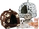 Домик для животных Pet Hut мягкий для собак и котов 40х35х35 см с флисовой подушкой для комфортного отдыха и путешествий - изображение 5