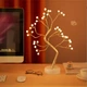 Настольный светильник ночник Bonsai Tree LED декоративный для интерьера с питанием от USB и батареек гибкие ветки для создания уютной атмосферы в спальне или гостиной светодиодный осветительный прибор для декора стола - изображение 5