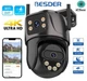 IP WiFi камера видеонаблюдения BESDER XM80 8MP (2 объектива, 2 линзы) iCSee - изображение 1