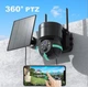 Автономная 4G камера видеонаблюдения Sectec ST-S517C-3M-4G с солнечной панелью и аккумулятрной батареей 12000 мАч Черная - изображение 2