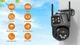 IP WiFi камера видеонаблюдения BESDER XM80 8MP (2 объектива, 2 линзы) iCSee - изображение 3