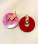 Серьги бижутерия jeweston Красные - изображение 7