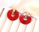 Серьги бижутерия jeweston Красные - изображение 8