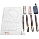 Подарочный набор Rotring Isograph College-Set (0,2/0,3/0,5)+PCL/0,5+аксес. S0699370 - изображение 2
