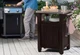 Стіл для барбекю Keter Unity 105 L коричневий садовий (230410) - зображення 8