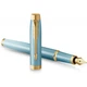Ручка перова Parker IM Rituals Turquoise Green GT FP F 29 111 - зображення 4