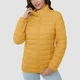 Женская демисезонная куртка желтая 2XL - изображение 4
