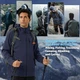 Куртка Softshell чоловіча демісезонна синя XL - зображення 6