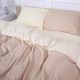 Простынь MirSon Temisas 12-0712 + 15-1214 Mikrosatin Premium 200x220 см (2200007249725) - изображение 4