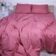 Простынь на резинке MirSon Mikrosatin Premium №17-1608 Heather Rose 180x200x25 см (2200006412021) - изображение 6
