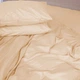 Простынь на резинке MirSon №12-0712 Vanila Mikrosatin Premium 200x220 - высота 25 см (2200006410713) - изображение 2