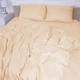 Простынь на резинке MirSon №12-0712 Vanila Mikrosatin Premium 200x220 - высота 25 см (2200006410713) - изображение 6