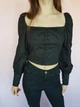 Топ на пуговицах Nasty Gal Черный (10373 S/42) - изображение 4