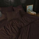 Наволочка MirSon Soft Elegance №19-1230 Friar Brown 60x60 см (2200010917536) - изображение 5