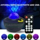 Звездный проектор ночник детский Галактика Bluetooth с пультом управления (черный) - изображение 3