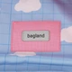 Молодежный рюкзак Bagland 35л с двумя боковыми и фронтальным карманом тканевый голубой Stylish XL (00558694) - изображение 5