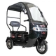 Електроскутер триколісний Crosser TR3 (800W; 72V-20Ah AGM) - Чорний - зображення 1