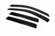 Ветровики (4 шт, HIC) для Jeep Compass (2006-2016 гг), дефлекторы окон Jeep Compass, аксессуары для Jeep - изображение 5