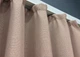 Комплект коротких штор VR-Textil Лен-блэкаут Лен Мешковина № 1069ш Пудровый 130х170см 2 шт (35-0312) - изображение 8