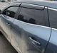 Ветровики с хромом (4 шт, Sunplex Chrome) для Renault Kadjar - изображение 4