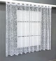 Тюль жакард VR-Textil Мармур № 1598т Арка на кухню колір білий 300х150 см (53-0022) - зображення 1