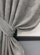 Комплект коротких штор VR-Textil Жакард Sultan № 869ш Світло-сірий 130х170 см 2 шт ( 35-0334) - зображення 4