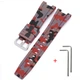 Ремінець для годинника Ремінець для Casio G-Shock GST-W300 Camo Red SI - изображение 1