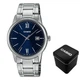 Чоловічі годинники Casio MTP-V002D-2B3 - зображення 1