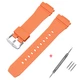 Ремінець для годинника Ремінець для Casio G-Shock GM-2100 Orange SI - зображення 1