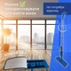 Швабра Health Spray Mob 3в1 универсальная с распылителем воды, для влажной и сухой уборки Голубая HS-401-Blue - изображение 2
