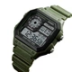 Мужские наручные часы 1299AG Army Green. Skmei 000319197 - изображение 2