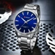 Наручний годинник Curren 8425 Silver-Blue - изображение 2